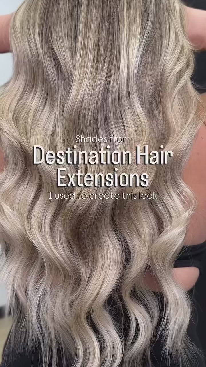 Cool Blonde Extensions With No Custom Color Needed