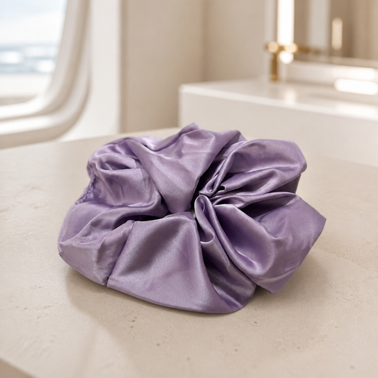Destination Satin Scrunchie - Lavender