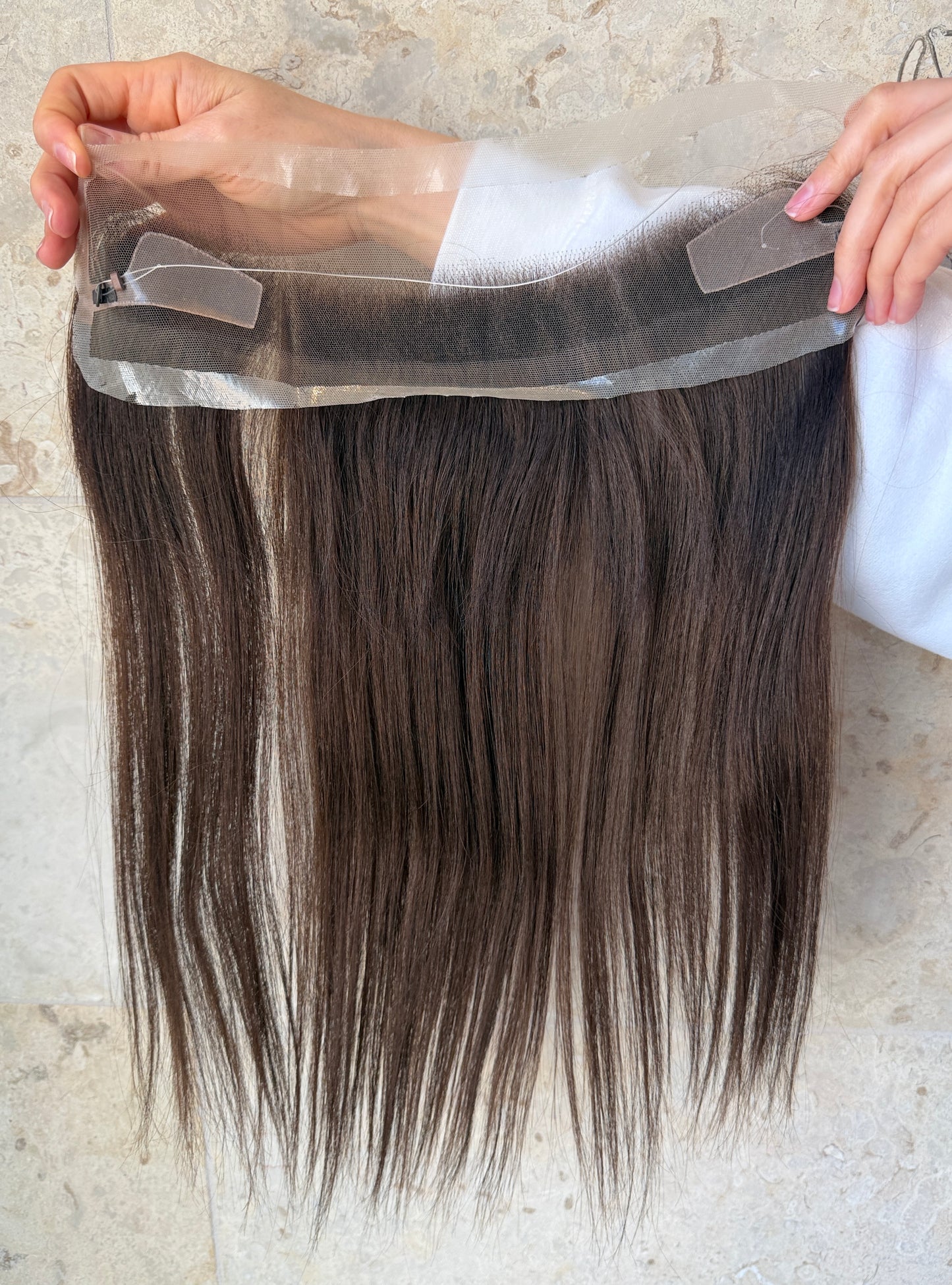 12×1.5 Lace Hairline Topper | 16" | Business Class