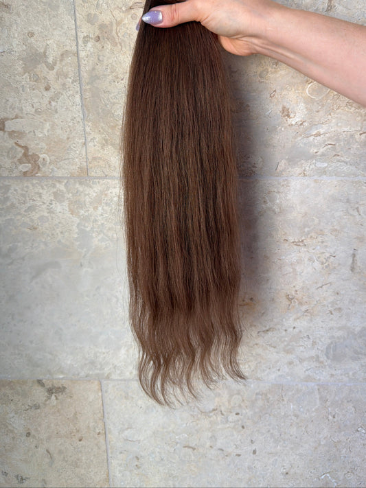 Single Donor Keratin Bonds | Soft Ombre Brown | 20" | 57g | First Class