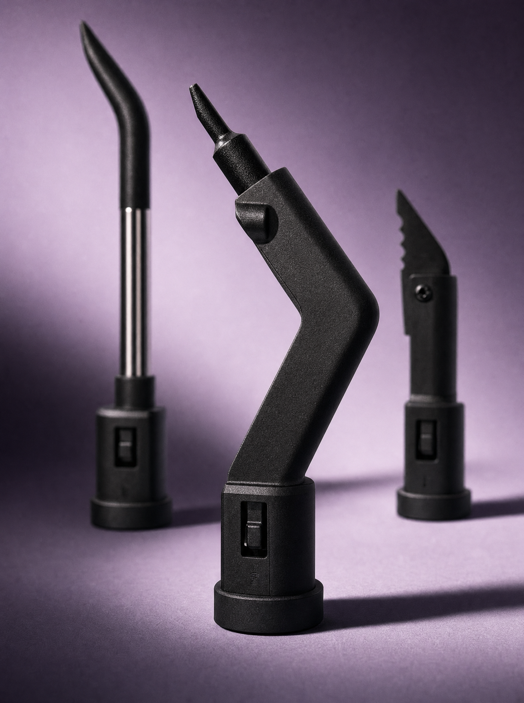 Omni-Fusion three interchangeable heads for full, half, and micro keratin bonds